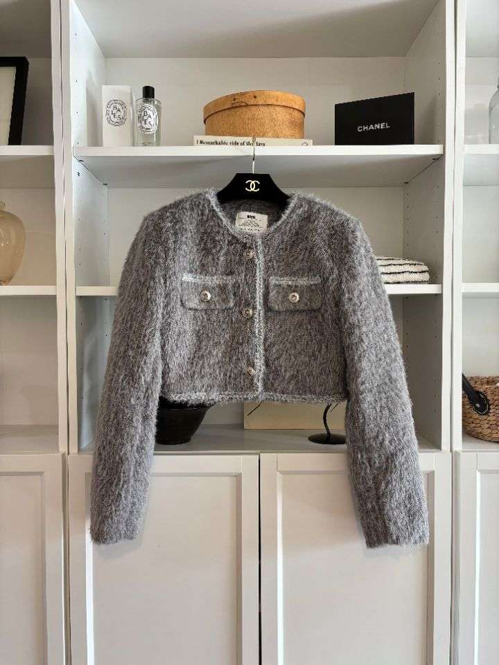 mars韓國直郵㊣女裝新品25秋冬時尚人氣休閑真品夾克粗花呢mars夾克