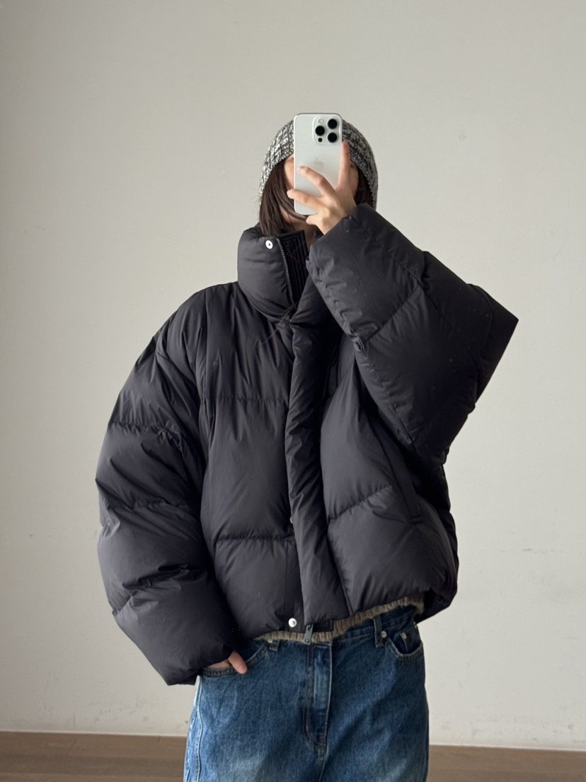 LE-PPL韓國代購㊣女士新款真品25秋冬時尚人氣短款棉服填充絨LE-PPL短款棉服