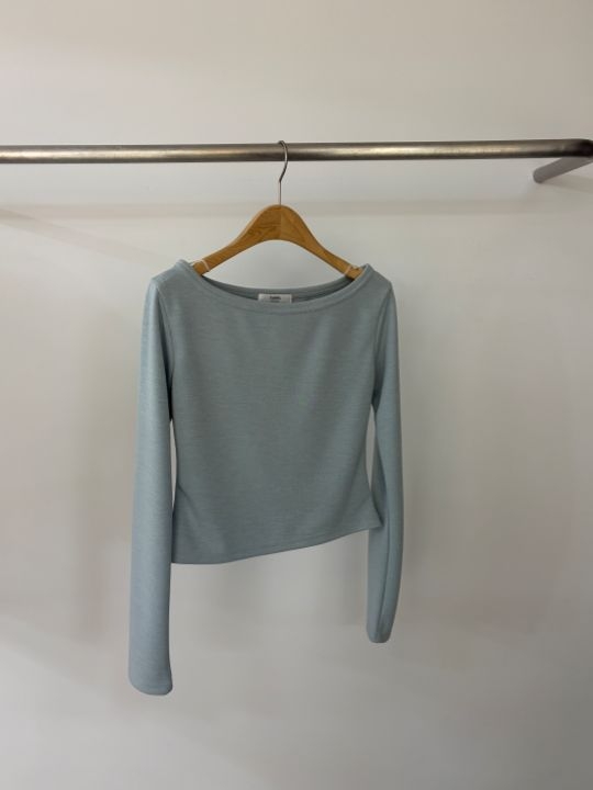 CALLIT韓國直郵㊣女裝新款時尚職業熱賣休閑25秋冬長袖T恤船領CALLIT長袖T恤