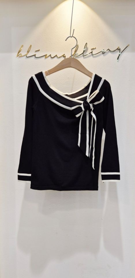 RICO東大門㊣代購女士新款時尚25秋冬休閑職業真品推薦長袖T恤bling bling/RICO長袖T恤