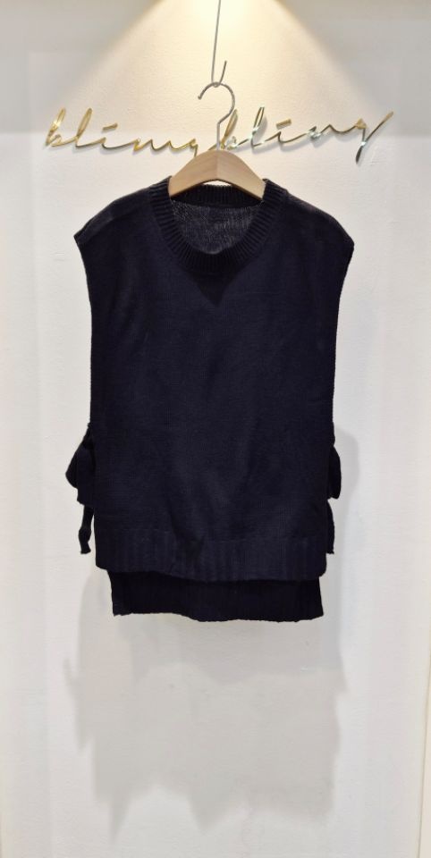 RICO東大門㊣實拍女裝新品時尚推薦熱賣人氣吊帶背心雙排扣bling bling/RICO吊帶/背心