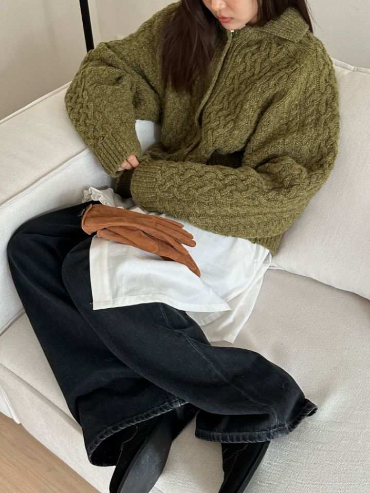 MARE韓國代購㊣女士新品25秋冬職業休閑真品推薦針織衫開衫MARE針織衫