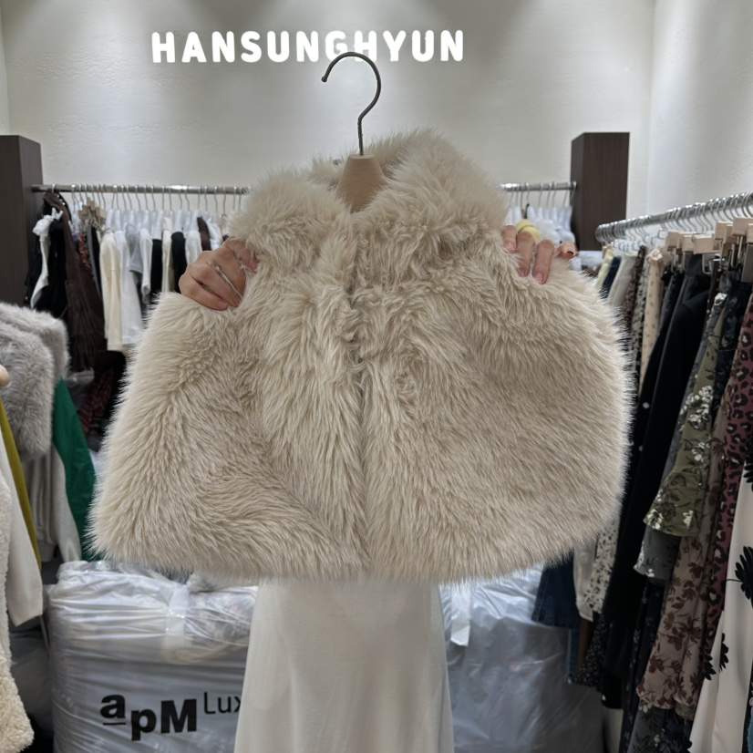 HANSUNGHYUN韓國代購㊣女士新品職業休閑熱賣圍巾披肩斗篷兜帽HANSUNGHYUN圍巾/披肩