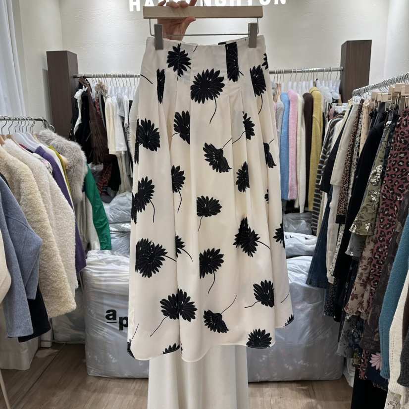 HANSUNGHYUN韓國直郵㊣女士新款25秋冬人氣真品推薦職業長裙HANSUNGHYUN長裙