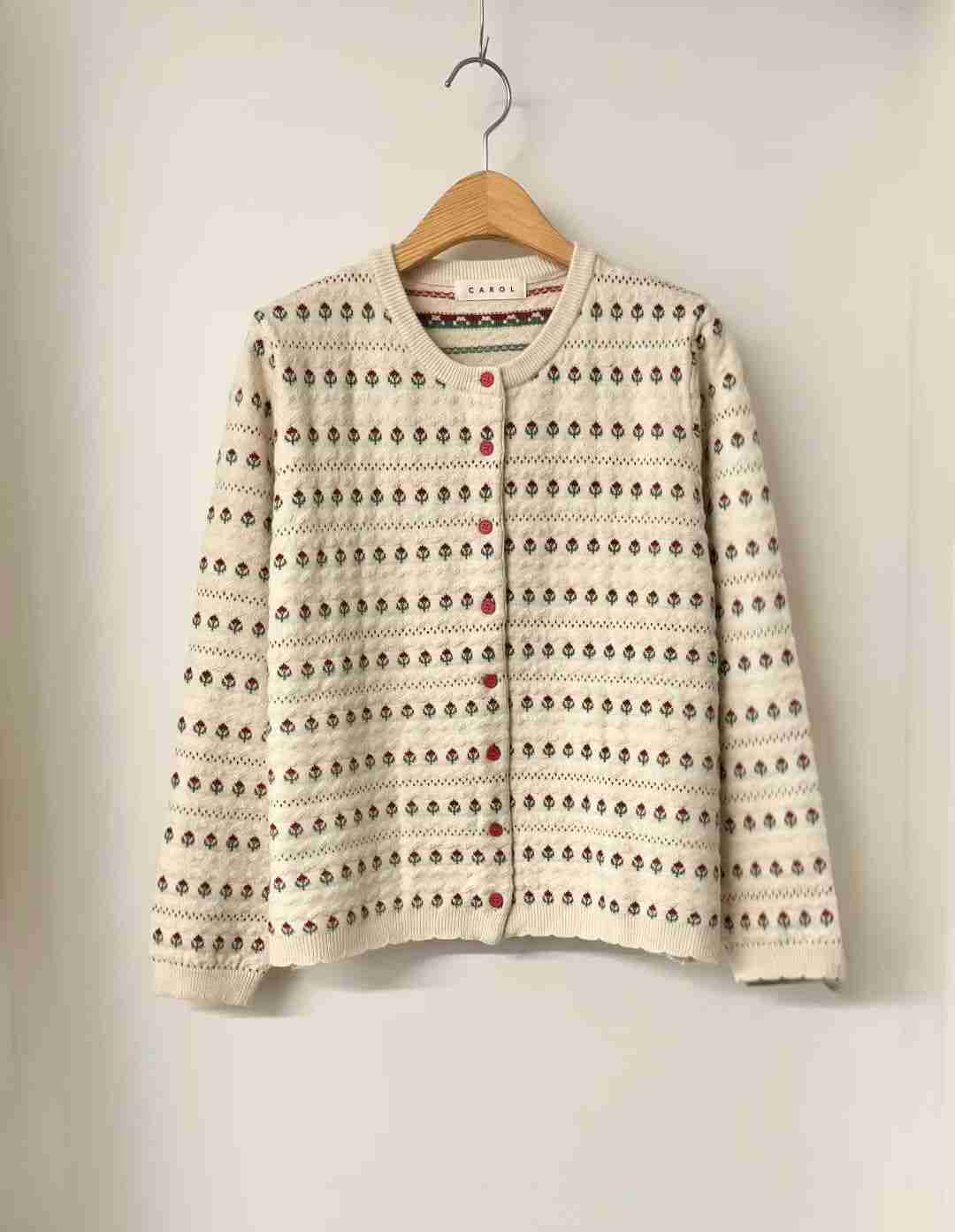 CAROL韓國直郵㊣女士新款人氣職業時尚真品休閑熱賣推薦針織衫CAROL針織衫