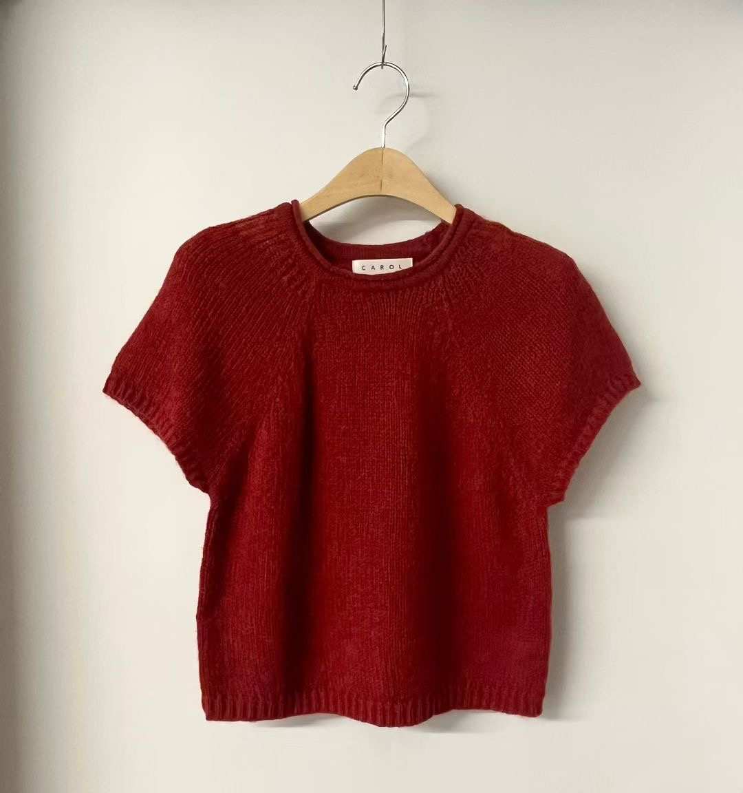 CAROL韓國直郵㊣女士新款推薦職業時尚人氣真品休閑25秋冬針織衫CAROL針織衫