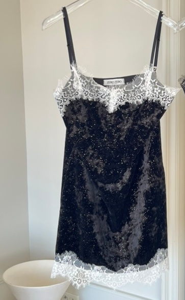 ZEROZERO韓國代購㊣女裝新品25秋冬職業休閑連衣裙蕾絲絲絨ZEROZERO連衣裙