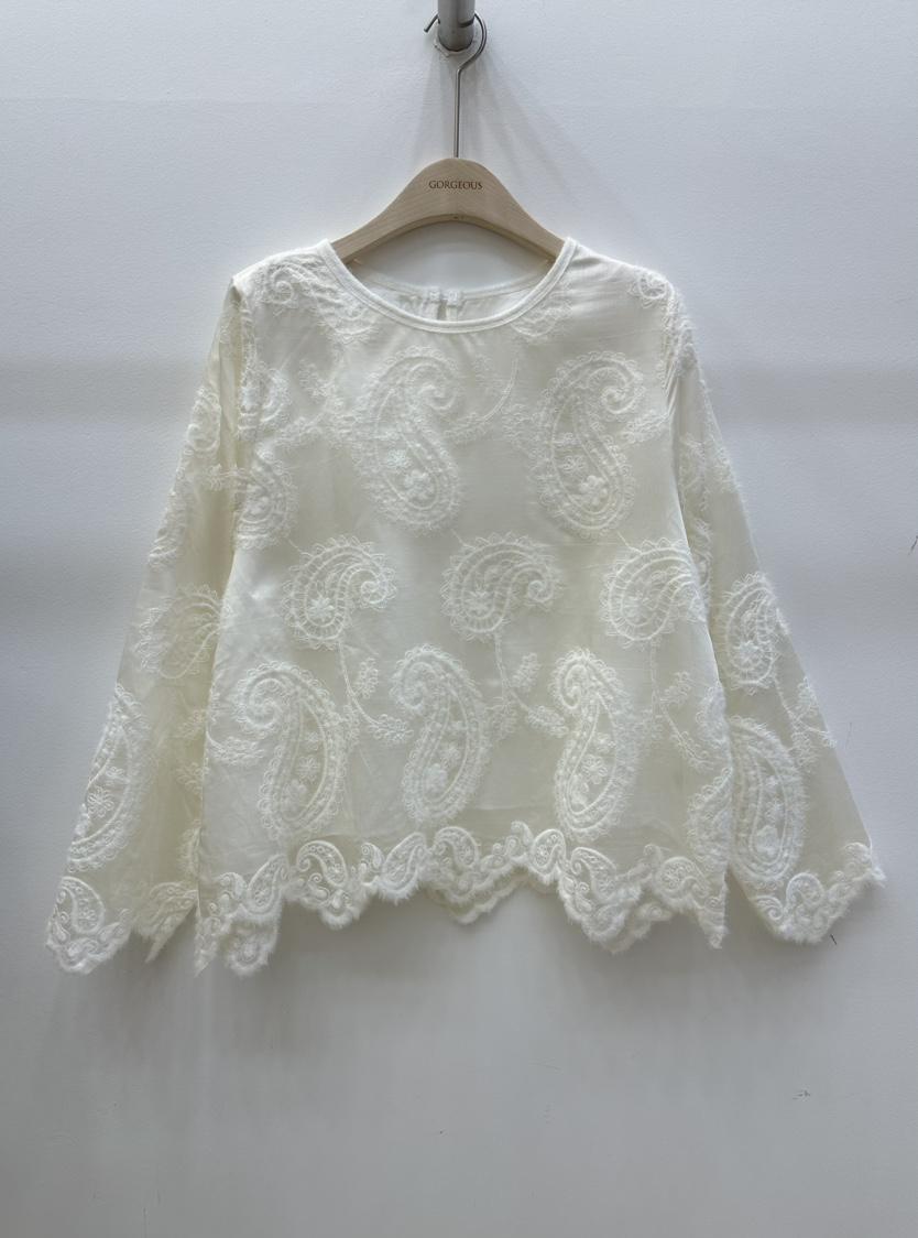 GORGEOUS東大門㊣代購女裝新品25秋冬時尚休閑真品襯衫蕾絲衫GORGEOUS襯衫/蕾絲衫