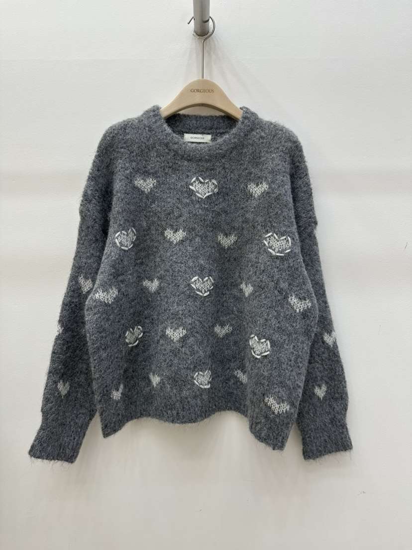 GORGEOUS東大門㊣實拍女裝新款時尚休閑職業25秋冬推薦針織衫GORGEOUS針織衫
