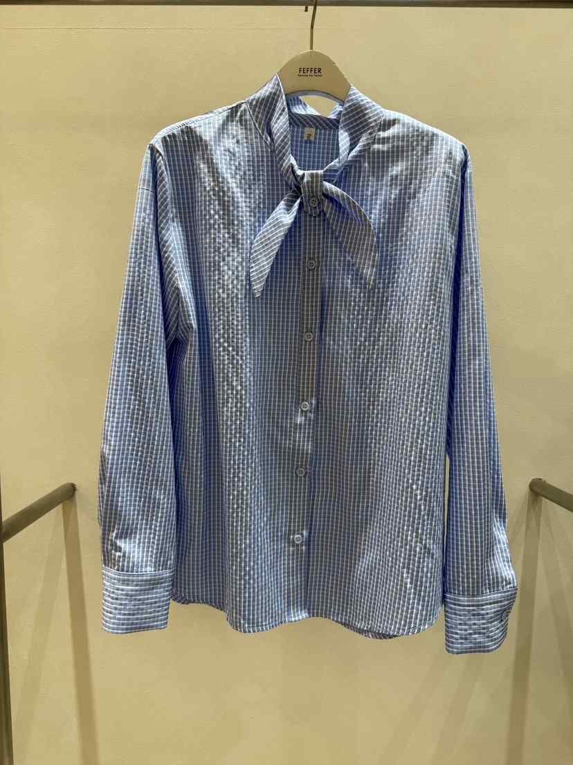 FEFFER韓國直郵㊣女裝新品休閑真品職業時尚25秋冬襯衫蕾絲衫FEFFER襯衫/蕾絲衫