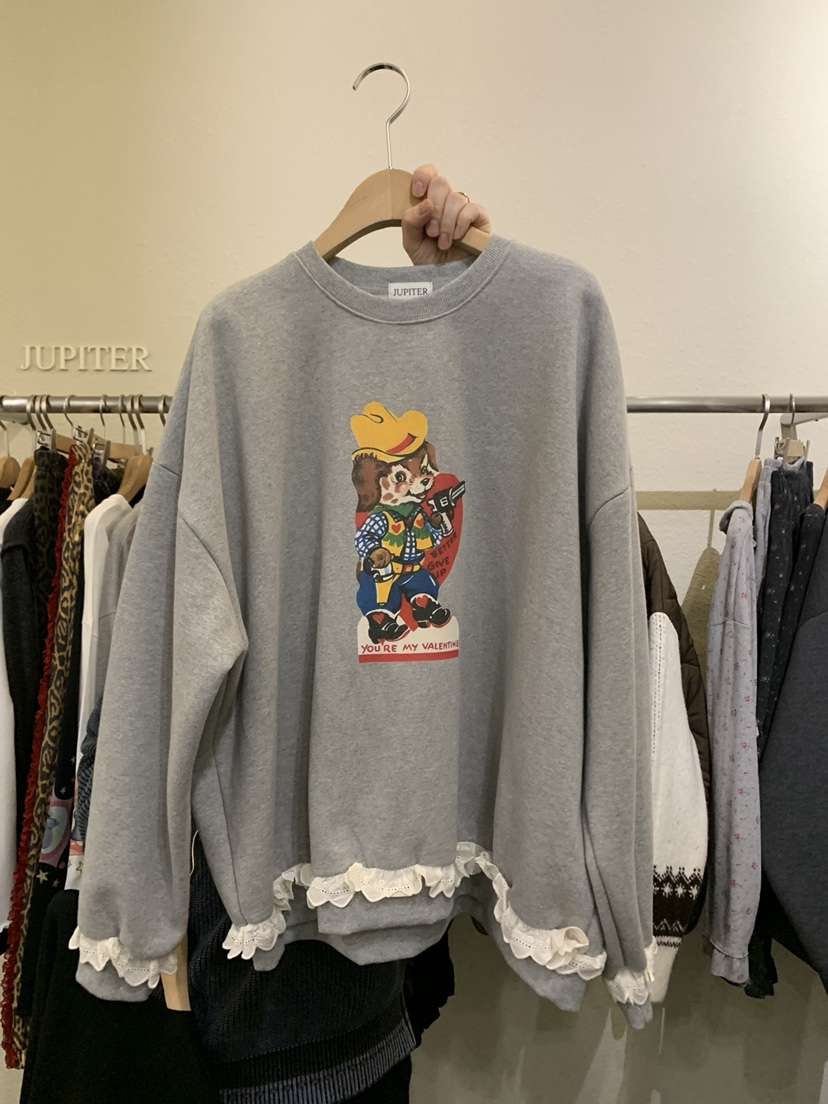 JUPITER東大門㊣直郵女士新品25秋冬時尚真品熱賣推薦休閑衛衣JUPITER衛衣