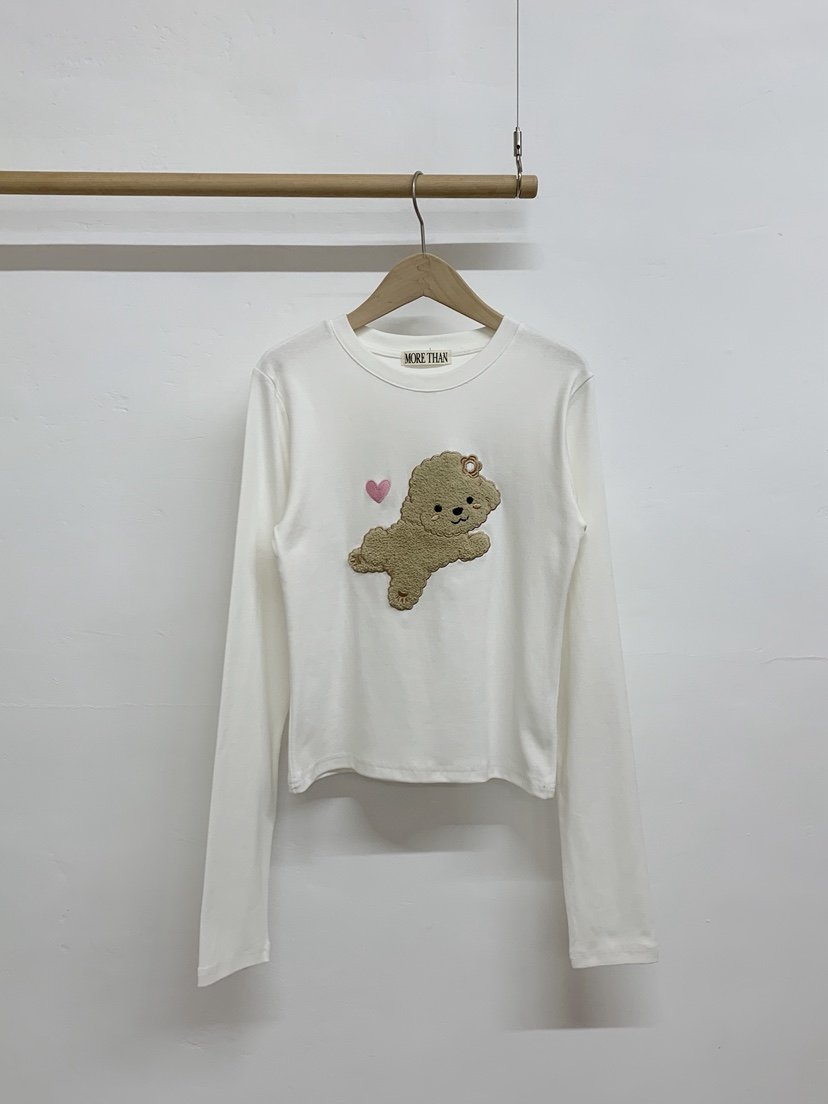 MORE THAN-P東大門㊣直郵女裝新款時尚真品人氣休閑長袖T恤MORE THAN長袖T恤