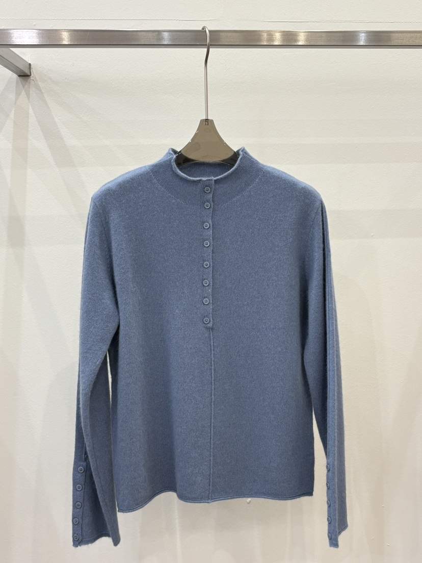 CICI東大門㊣直郵女裝新款職業休閑時尚推薦針織衫口袋紐扣Ci Ci針織衫