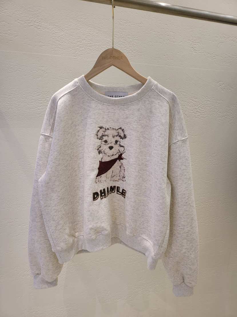 THE OTHER東大門㊣實拍女士新款熱賣人氣真品職業衛衣刺繡THE OTHER衛衣