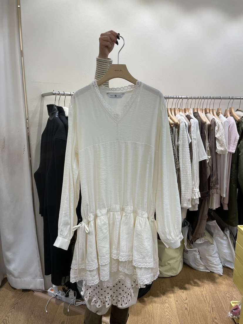 AUVERFIT東大門㊣代購女裝新款熱賣職業真品25秋冬推薦連衣裙AUVERFIT連衣裙