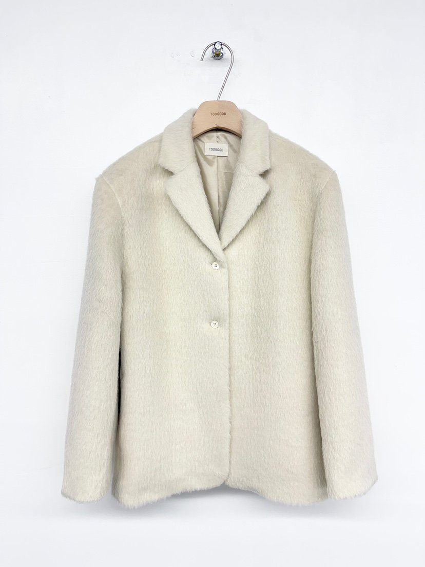 TOOGOOD韓國代購㊣女裝新款25秋冬人氣推薦職業熱賣短款大衣TOOGOOD短款大衣