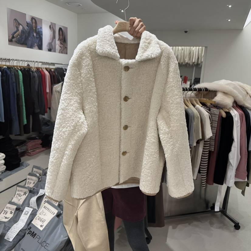 REPELLER東大門㊣實拍女士新品真品職業休閑短款大衣里外穿REPELLER短款大衣