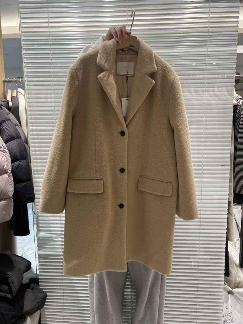 FF東大門㊣直郵女士新品真品時尚人氣熱賣25秋冬中長款大衣羊毛FF/SUNDAY中長款大衣