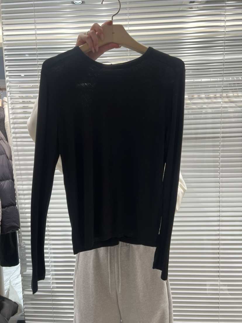 FF東大門㊣實拍女裝新款真品25秋冬時尚休閑職業人氣長袖T恤FF/SUNDAY長袖T恤