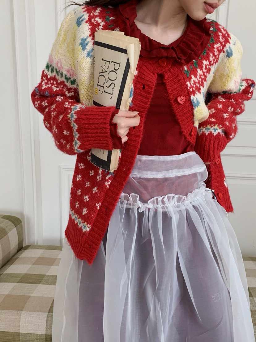 JKICHI東大門㊣代購女裝新款25秋冬熱賣休閑針織衫不含內搭JKICHI針織衫