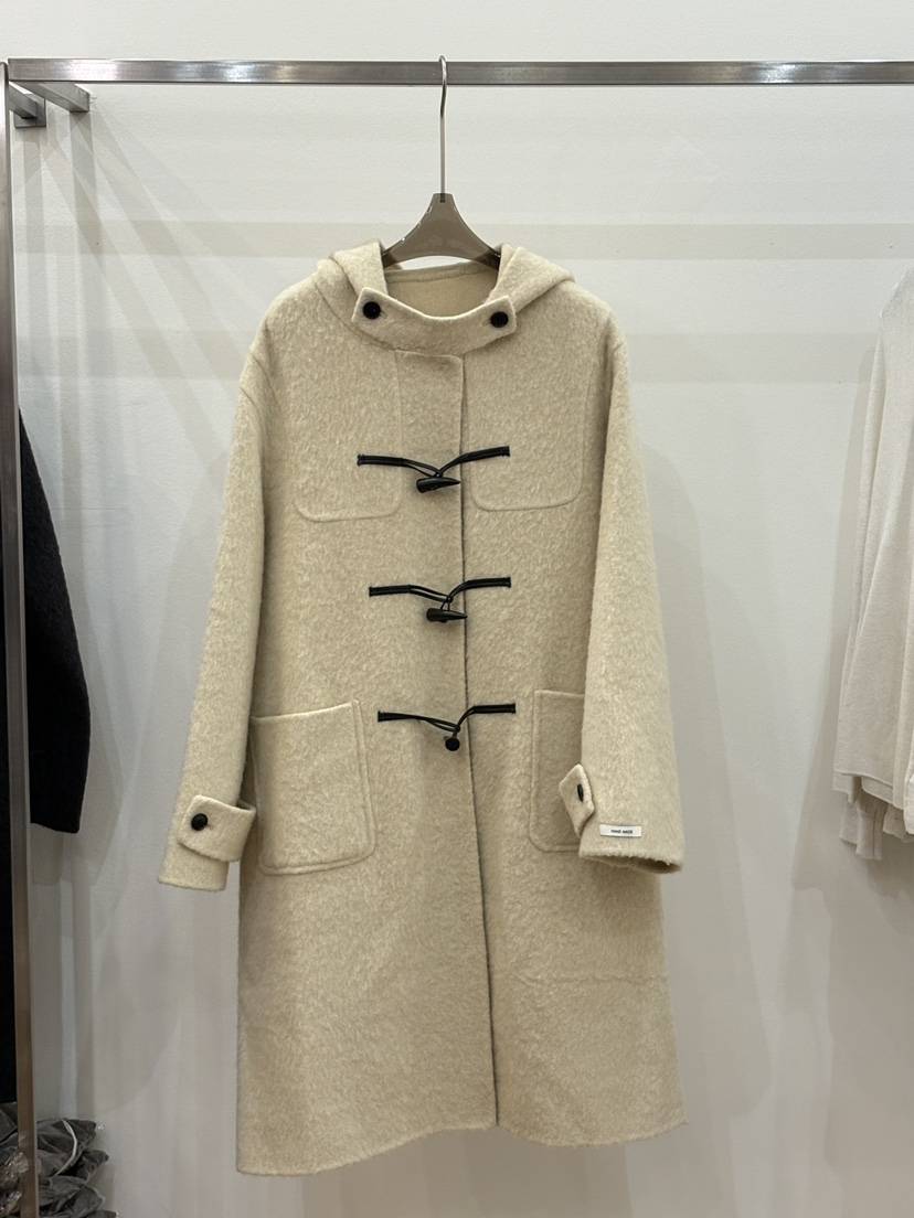 CICI韓國代購㊣女士新品職業25秋冬熱賣真品推薦中長款大衣Ci Ci中長款大衣