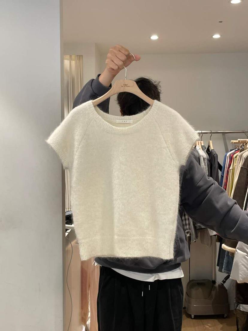 TAF東大門㊣直郵女士新品25秋冬人氣職業推薦熱賣針織衫羊駝TAF針織衫