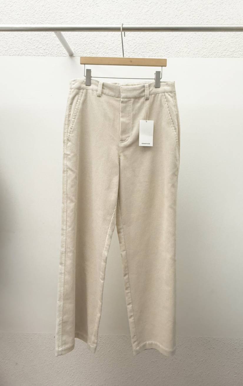 ROMANTICIZE韓國代購㊣女士新款真品時尚推薦休閑褲燈芯絨寬松ROMANTICIZE休閑褲