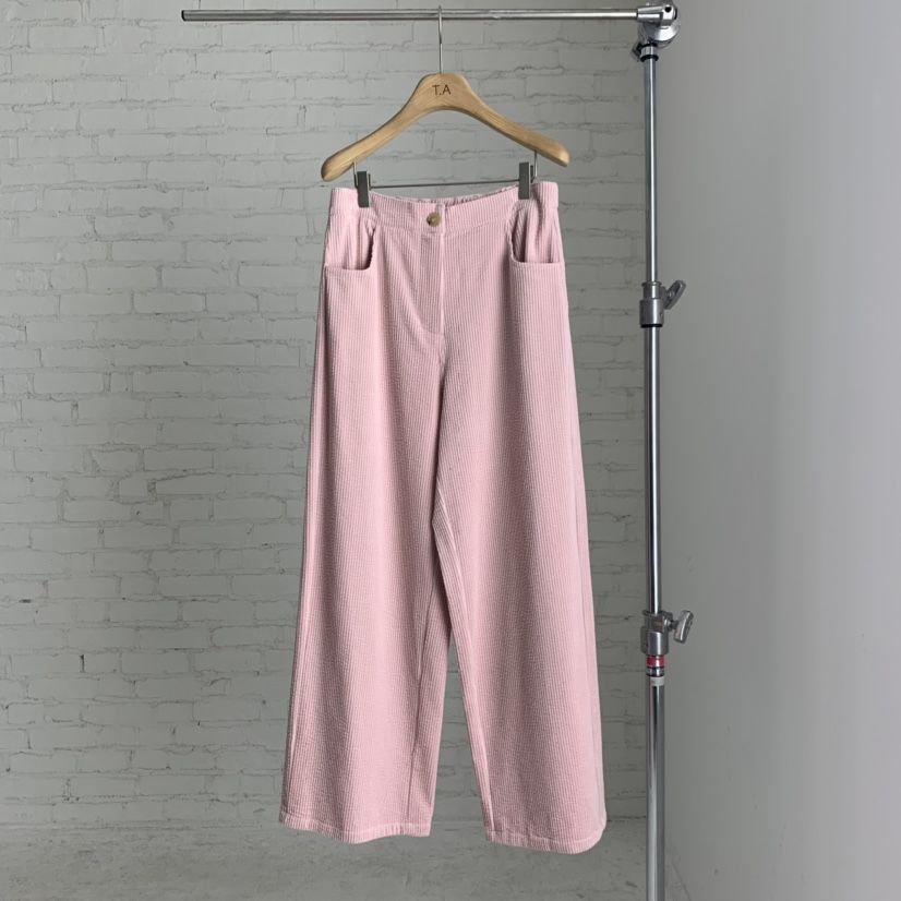 THE ABLE東大門㊣代購女裝新款職業休閑真品推薦休閑褲條紋THE ABLE/TA休閑褲