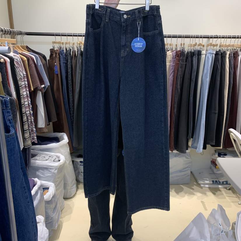 BUT韓國代購㊣女裝新品推薦人氣25秋冬牛仔褲水洗牛仔布不加絨button牛仔褲