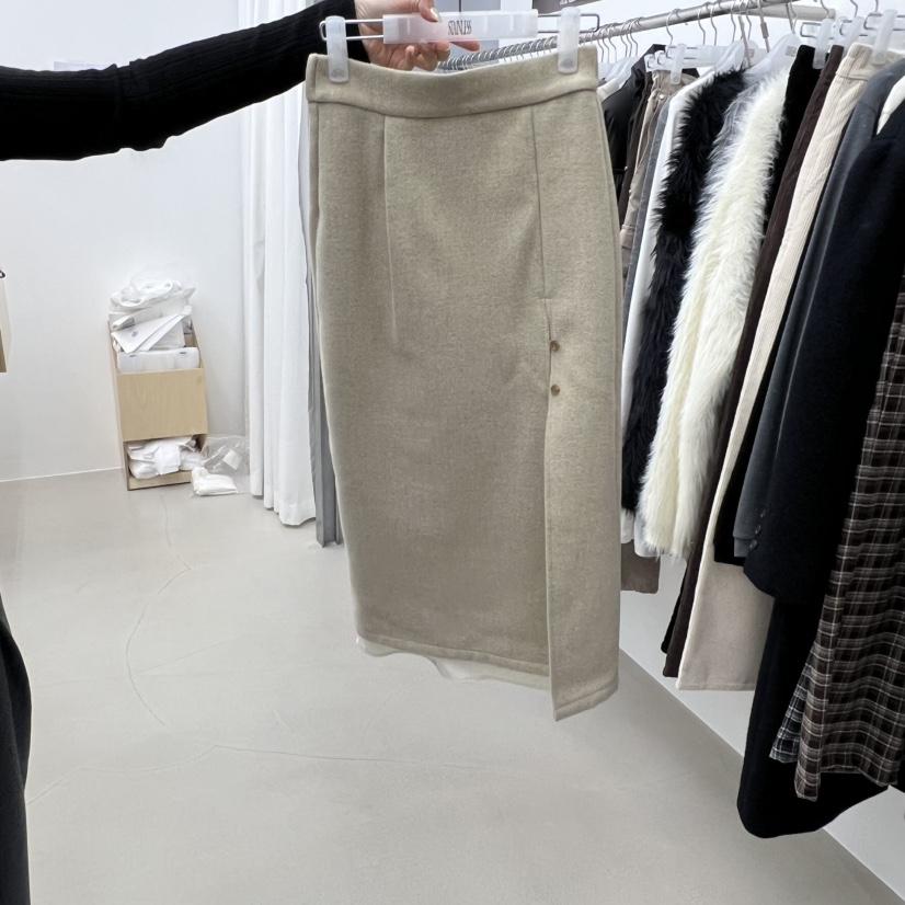 STAINLESS東大門㊣代購女裝新品25秋冬時尚真品半身裙中短裙STAINLESS半身裙/中短裙