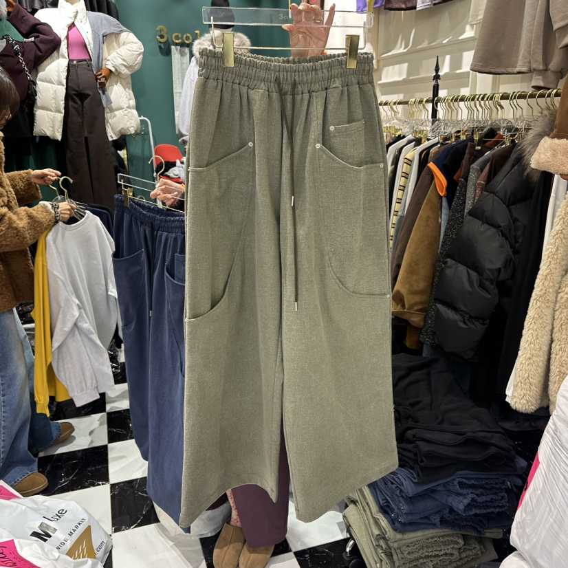 3COLOR韓國直郵㊣女士新款真品休閑褲Three color休閑褲