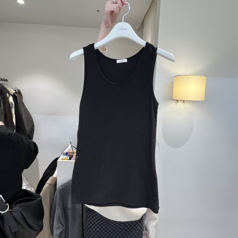 JINSIM東大門㊣直郵女裝新款25秋冬休閑推薦時尚熱賣吊帶背心JINSIM吊帶/背心