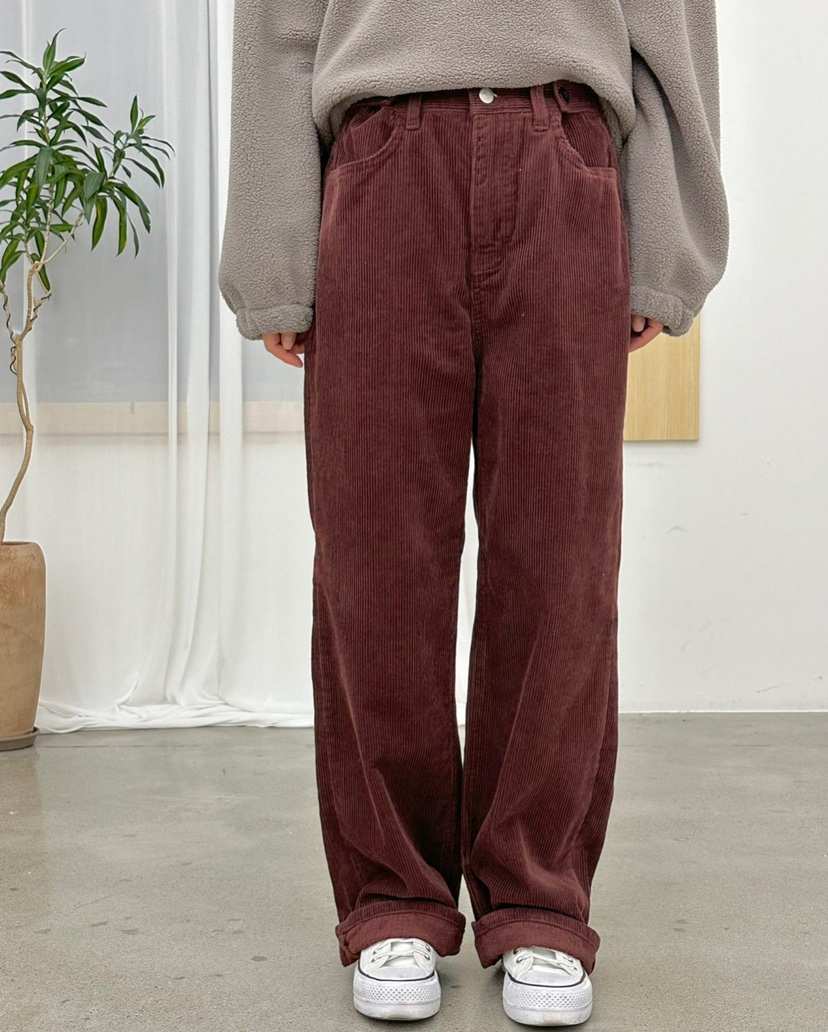 BUT東大門㊣直郵女裝新品人氣25秋冬推薦真品時尚休閑褲加絨button休閑褲