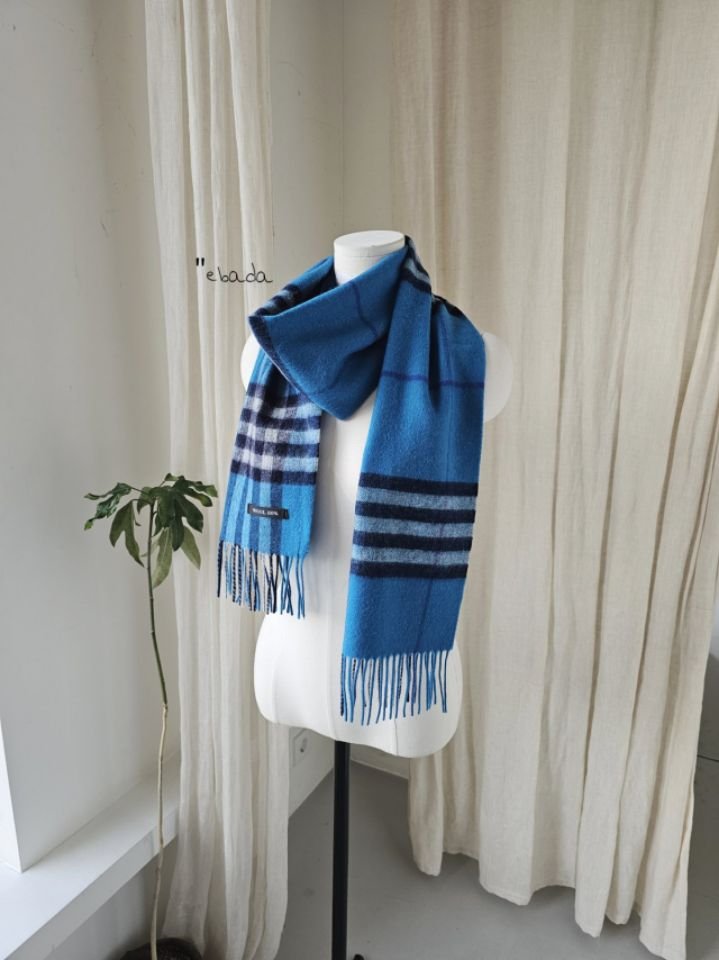 EBADA東大門㊣直郵女裝新款25秋冬人氣職業圍巾披肩羊毛格紋EBADA圍巾/披肩