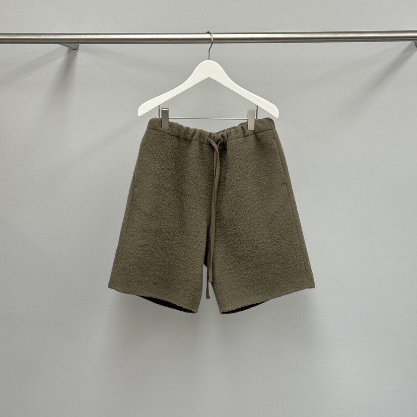 WATER/RIVER韓國直郵㊣女士新款推薦休閑人氣真品短褲羊毛WATER/RIVER短褲