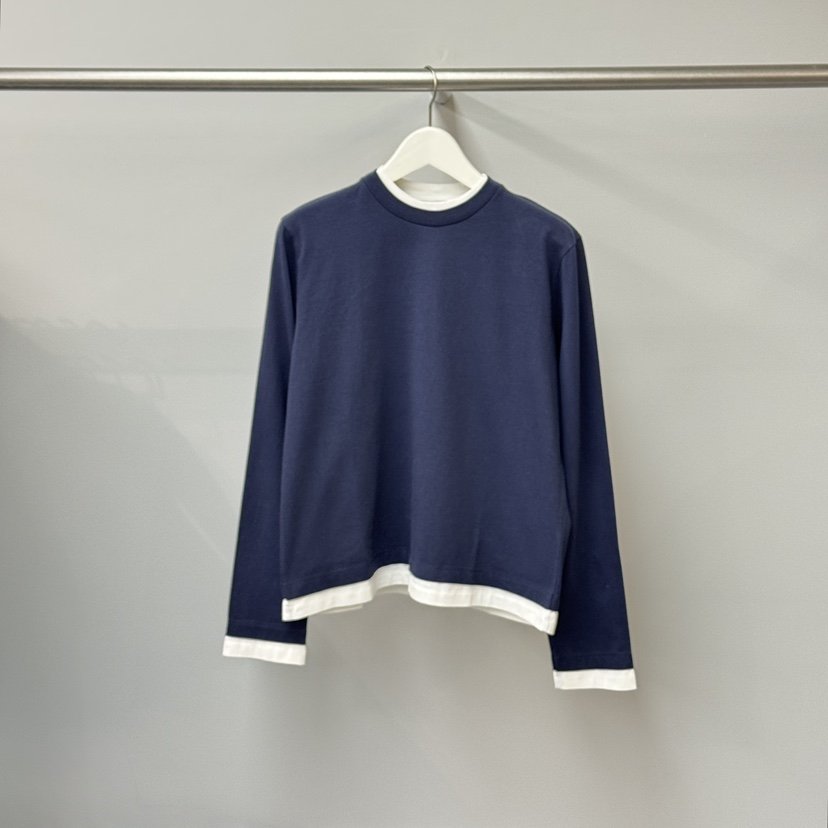 WATER/RIVER東大門㊣直郵女士新款時尚25秋冬人氣職業長袖T恤WATER/RIVER長袖T恤