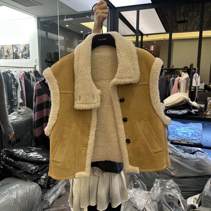 LE ETOILE韓國代購㊣女士新款時尚職業休閑人氣熱賣推薦馬甲LE ETOILE馬甲