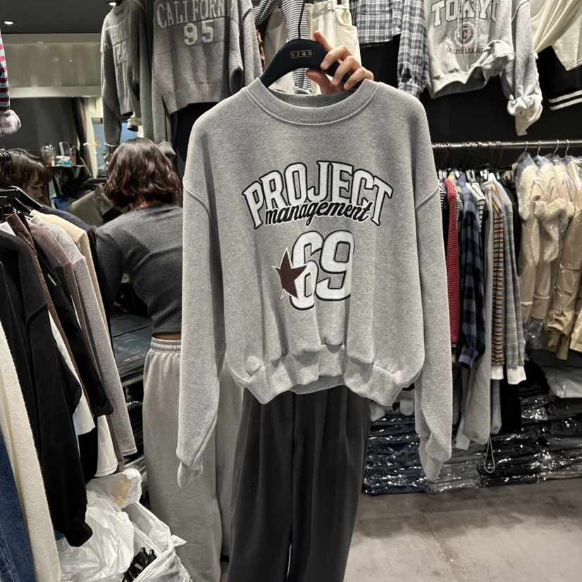 LONE STAR東大門㊣實拍女士新品真品休閑職業推薦衛衣加絨LONE STAR衛衣