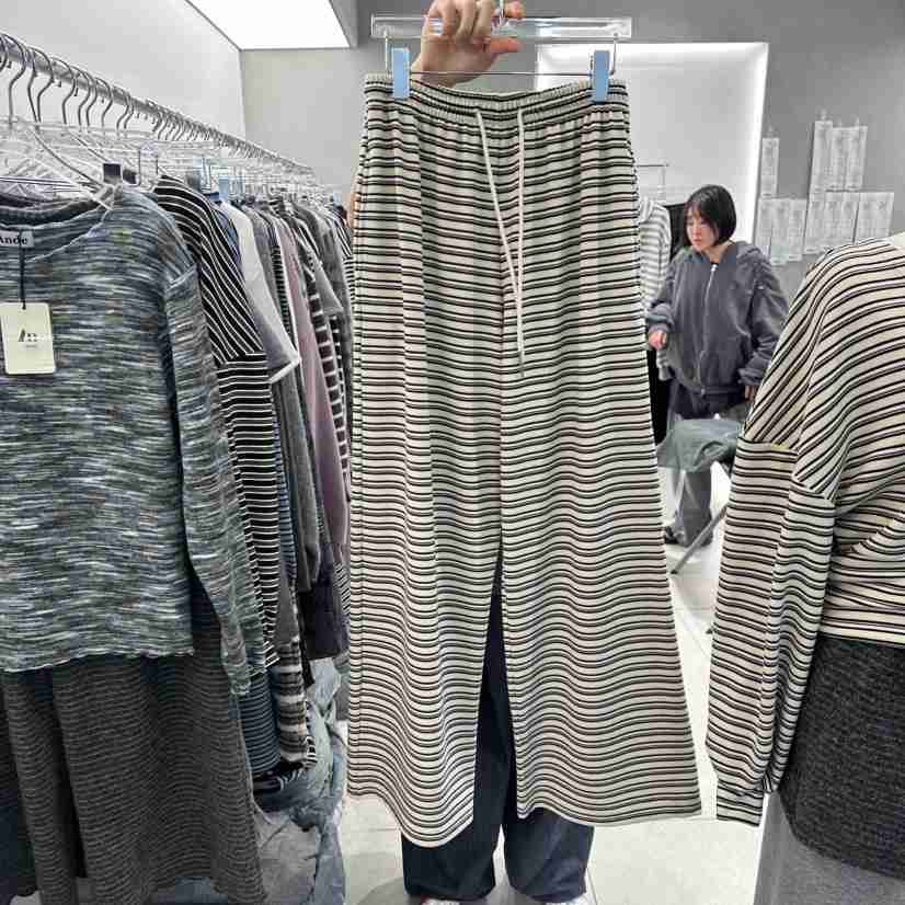 ANDE韓國直郵㊣女裝新品時尚人氣熱賣推薦真品休閑25秋冬休閑褲Ande休閑褲