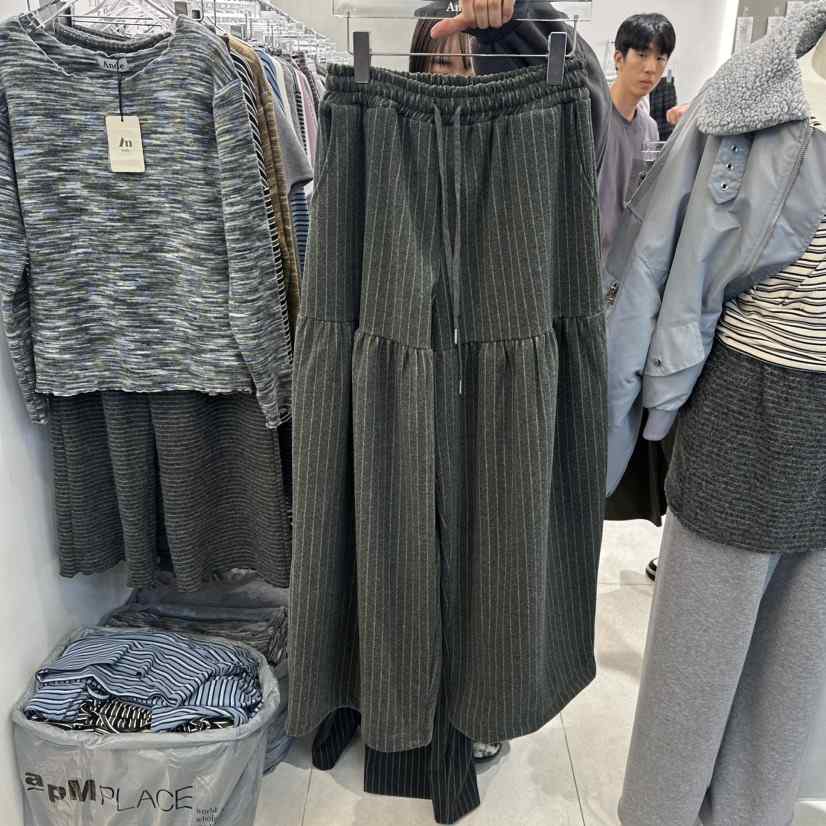 ANDE東大門㊣代購女裝新款熱賣推薦25秋冬時尚真品職業休閑褲Ande休閑褲