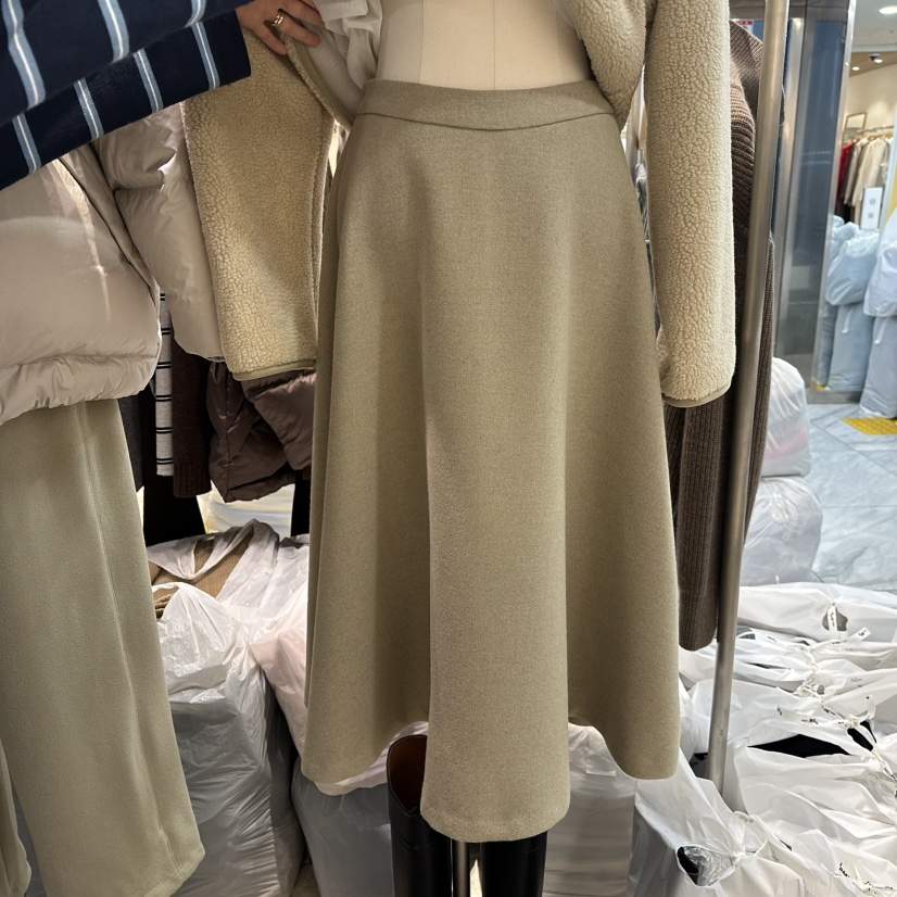 MAJDAN韓國直郵㊣女士新品25秋冬職業熱賣人氣休閑時尚長裙MAJDAN長裙