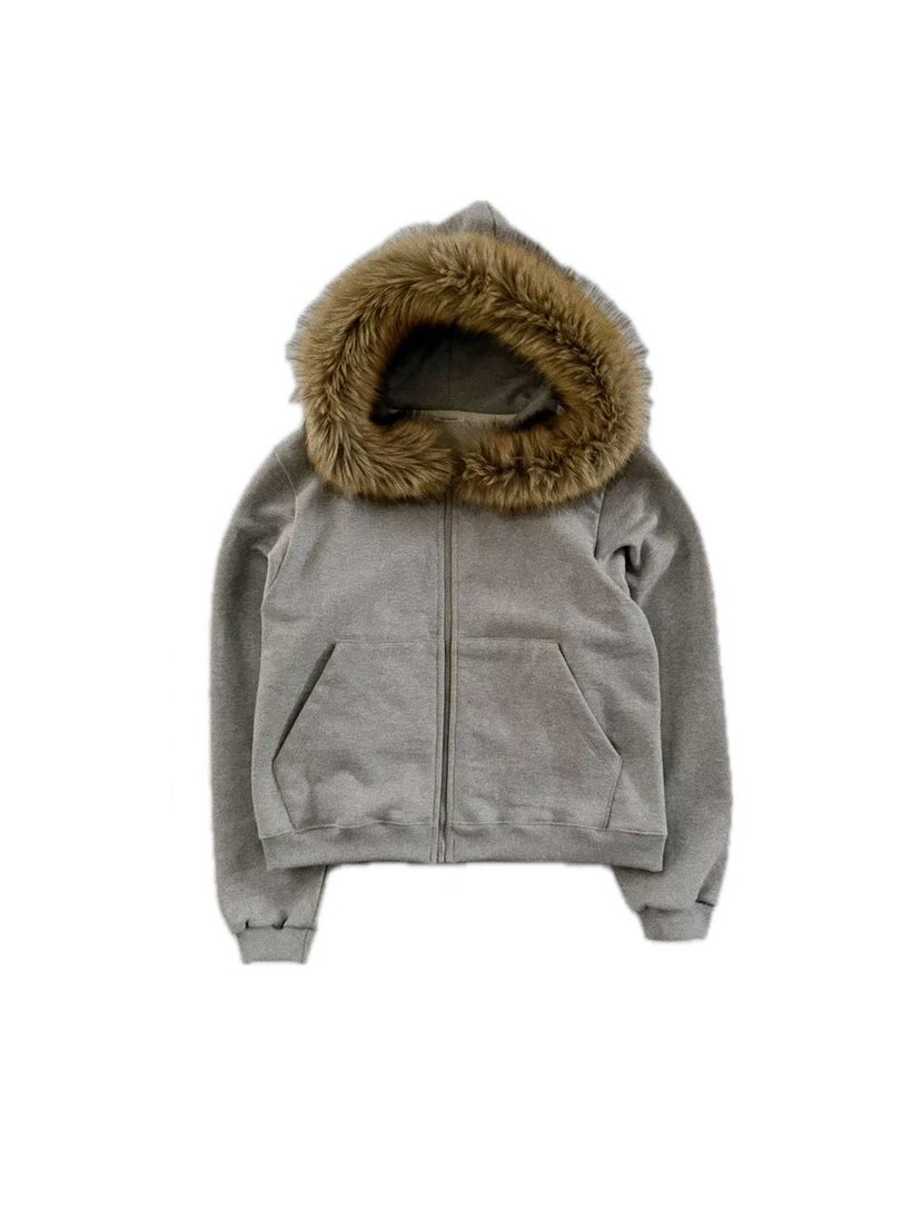 OLI SEOUL韓國代購㊣女裝新品時尚熱賣真品夾克連帽衫浣熊OLI SEOUL夾克