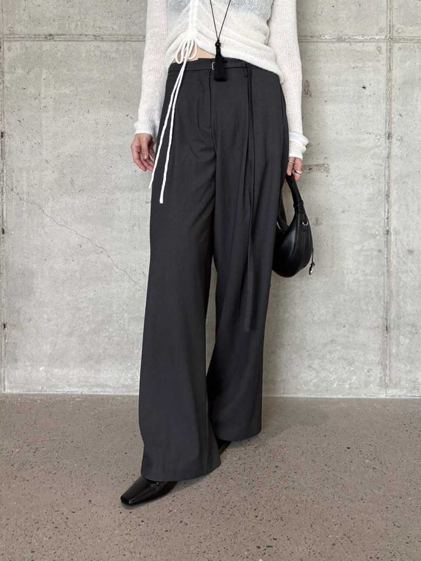 MOMENT東大門㊣代購女裝新款休閑推薦人氣真品25秋冬休閑褲MOMENT/RECOVER休閑褲