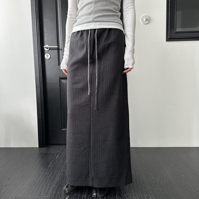 MOMENT東大門㊣代購女裝新款休閑推薦熱賣25秋冬職業真品長裙MOMENT/RECOVER長裙