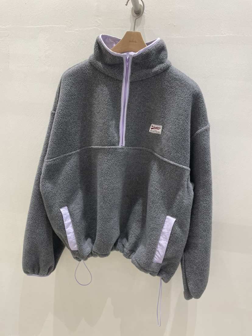 MUSK韓國代購㊣女裝新款熱賣人氣推薦真品職業衛衣抓絨拉鏈MUSK衛衣