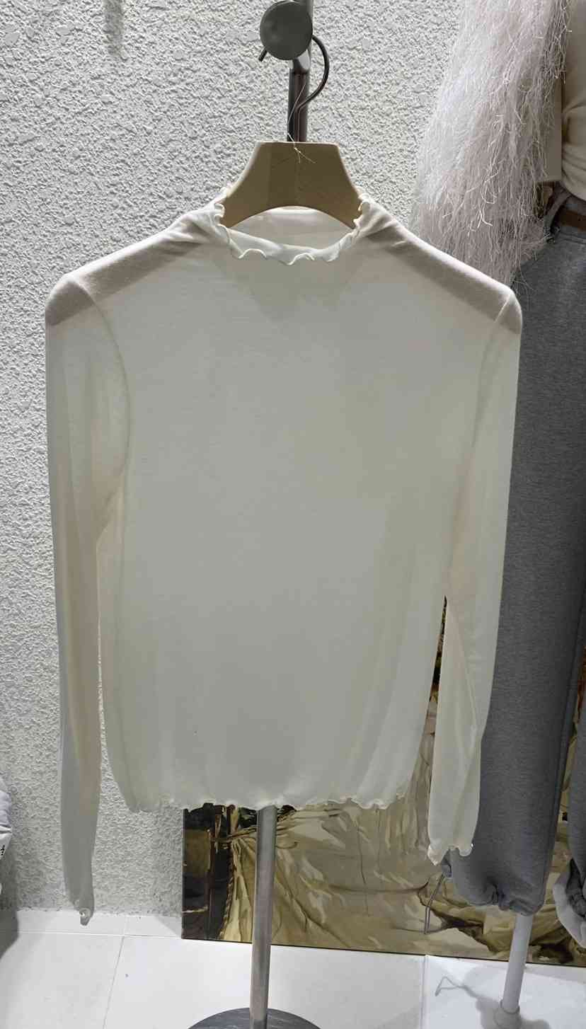 N BROWN東大門㊣實拍女裝新款人氣真品25秋冬時尚休閑長袖T恤N BROWN長袖T恤