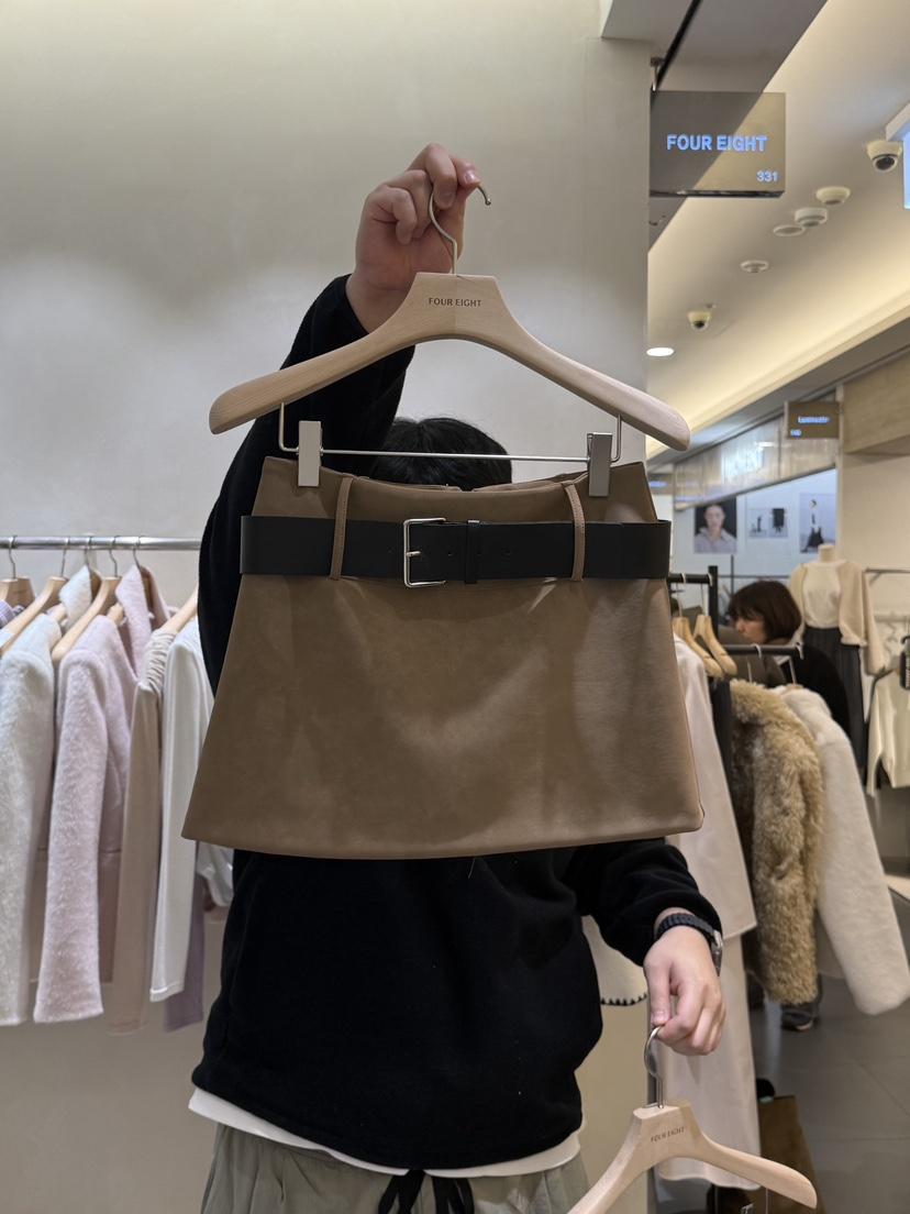 FOUREIGHT韓國直郵㊣女士新款熱賣職業推薦休閑短裙不含腰帶FOUR EIGHT短裙