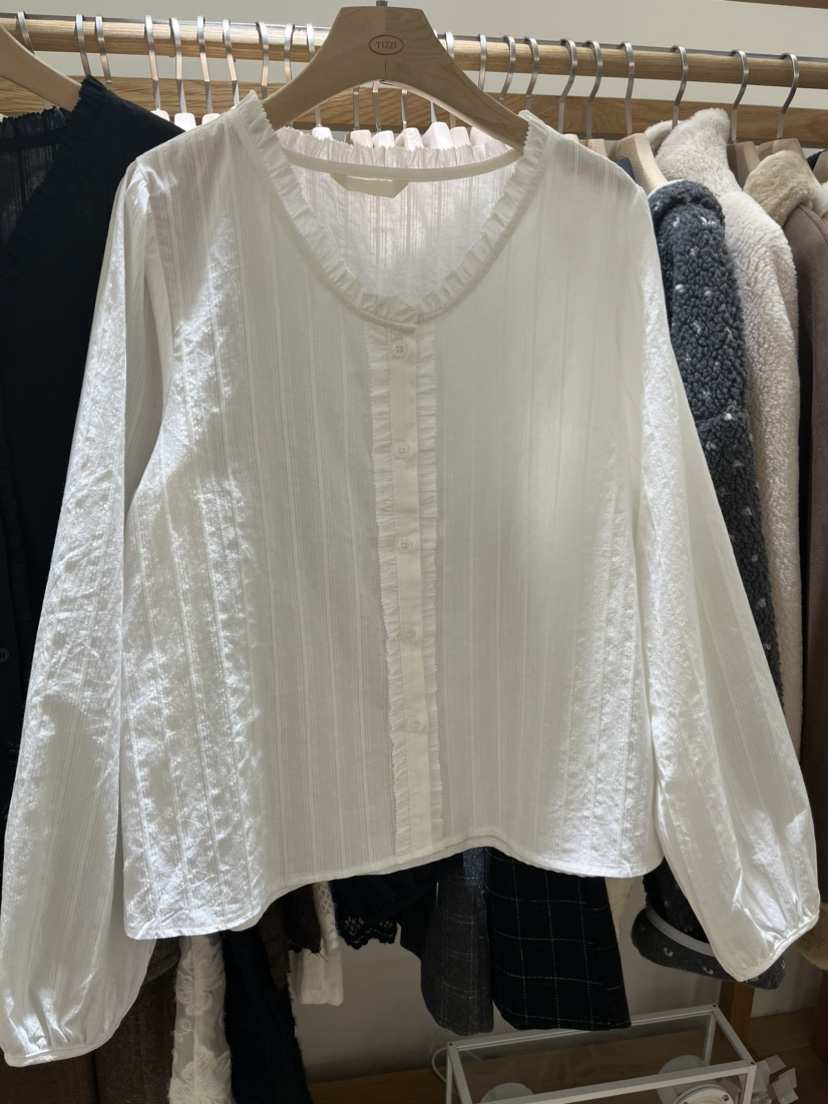 TIZZI東大門㊣代購女士新款熱賣人氣職業25秋冬推薦襯衫蕾絲衫TIZZI襯衫/蕾絲衫