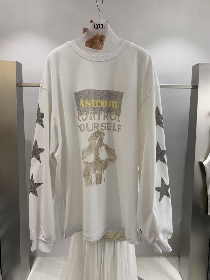 EYEL韓國直郵㊣女裝新品時尚職業25秋冬熱賣休閑人氣長袖T恤EYEL長袖T恤