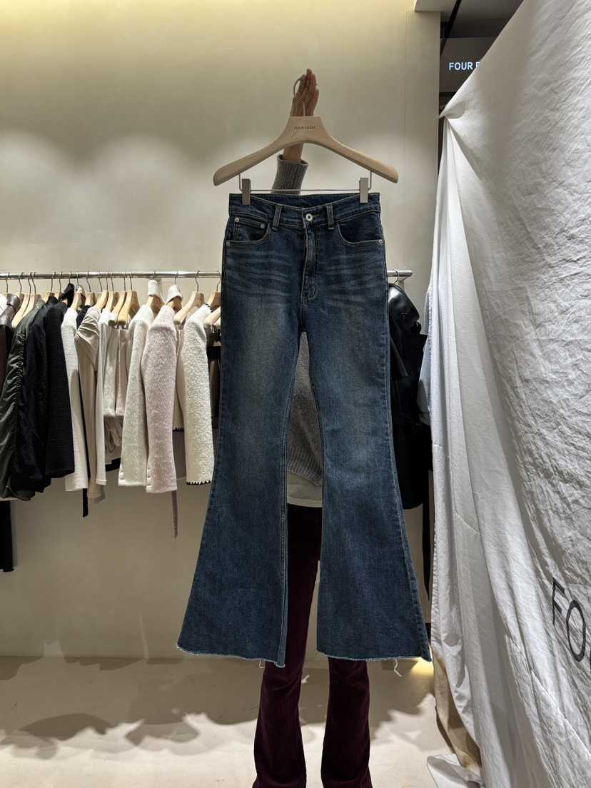 FOUREIGHT東大門㊣代購女裝新品25秋冬時尚人氣休閑熱賣牛仔褲FOUR EIGHT牛仔褲